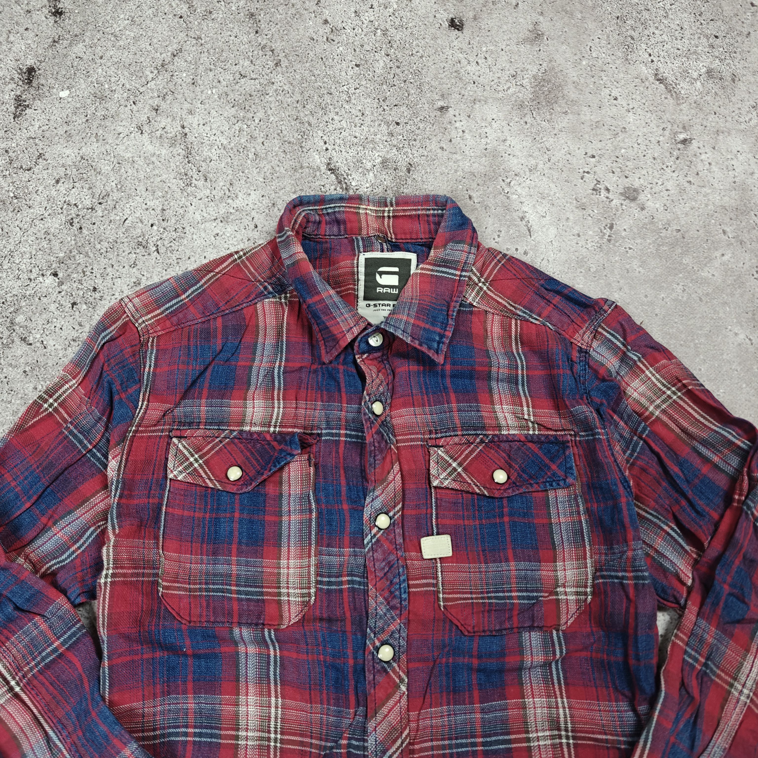 G-Star G-Star Raw Shirt Landoh Check size M Size US M / EU 48-50 / 2 - 2 Thumbnail