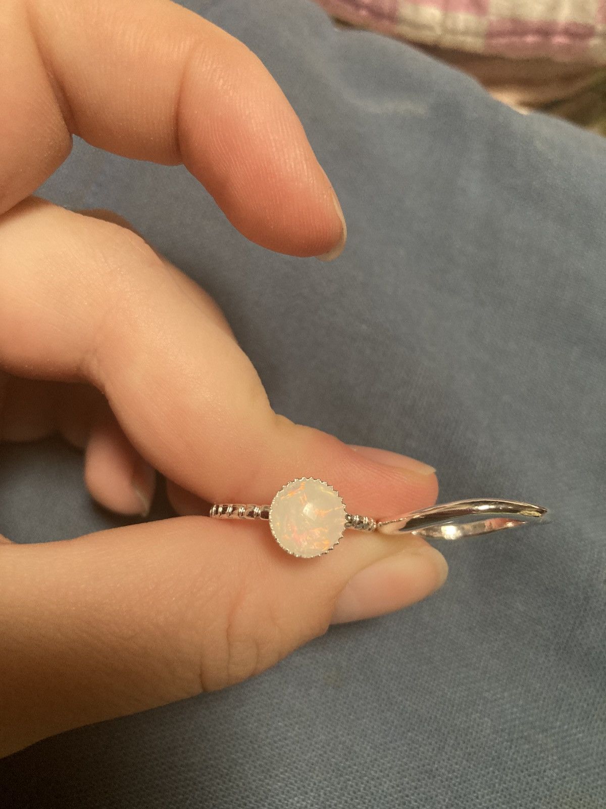 Other Silver plated 2 pack of stacking rings Size ONE SIZE - 3 Thumbnail