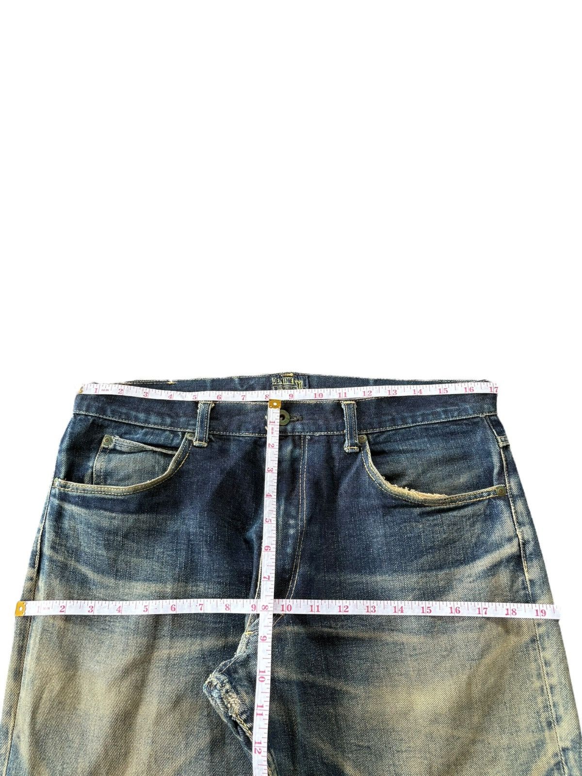 Denime Vintage Japanese Denime Rusty Mud Wash Baggy Jeans Size US 34 / EU 50 - 11 Thumbnail