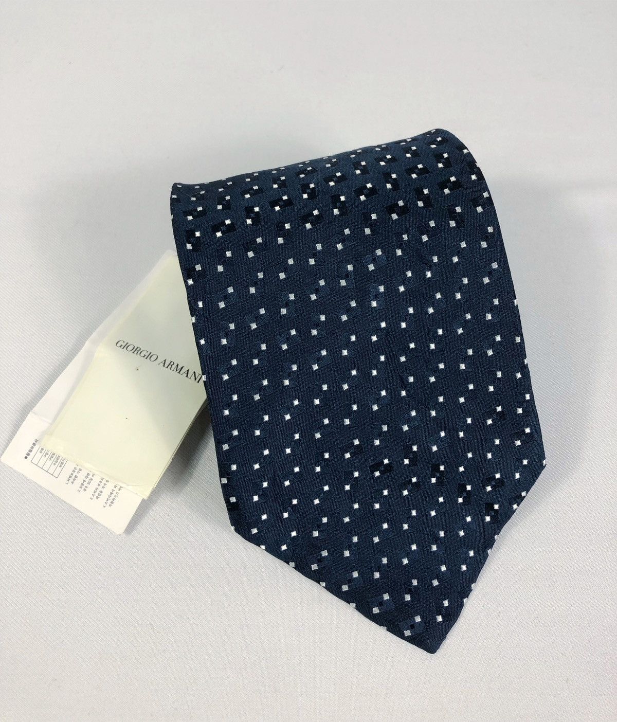 Giorgio Armani NOS Giorgio Armani Cravatte Jacquard Silk Tie Made in Italy Size ONE SIZE - 1 Thumbnail