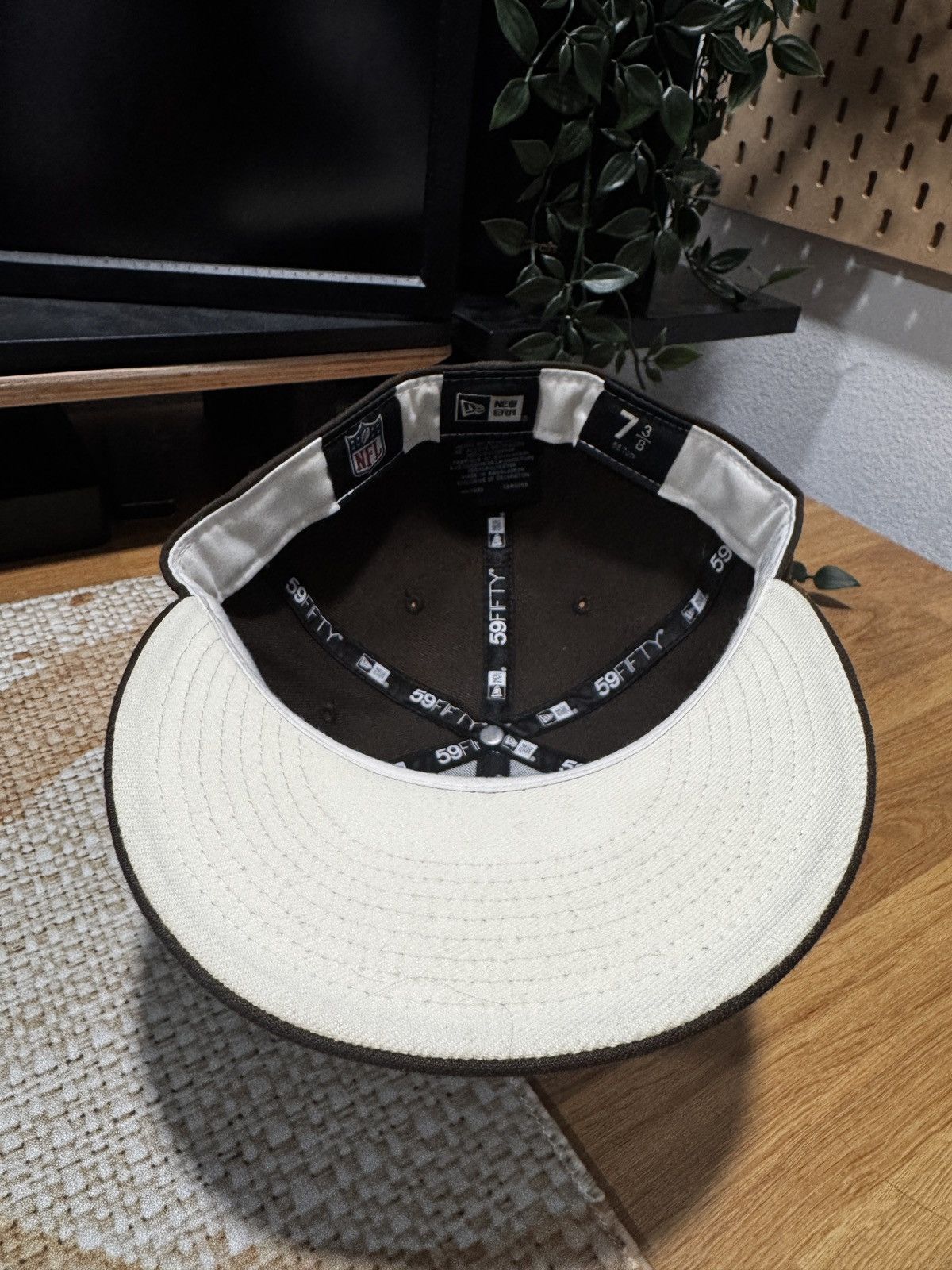 NFL × New Era San Francisco 49ers Fitted Hat (Espresso Colorway) Size ONE SIZE - 2 Thumbnail