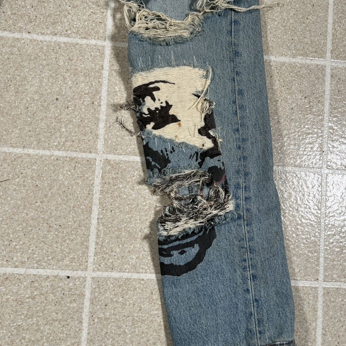 Levi's VTG Levis 501 Jeans Light Blue Denim Button Fly Sz 28x28 Size US 28 / EU 44 - 3 Thumbnail