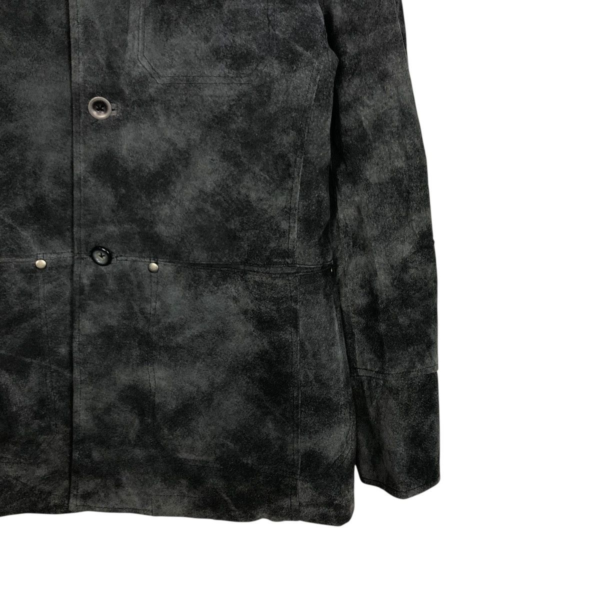 Japanese Brand 🔥VINTAGE GENUINE LEATHER BIKER JACKET NICOLE ISSEY MIYAKE Size US M / EU 48-50 / 2 - 7 Thumbnail