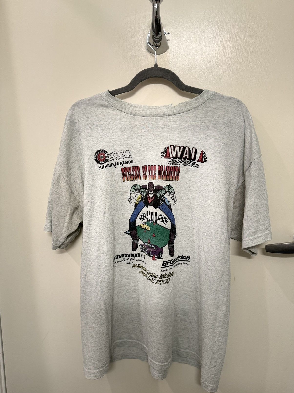 Vintage Vintage Racing Tee Size US L / EU 52-54 / 3 - 1 Thumbnail