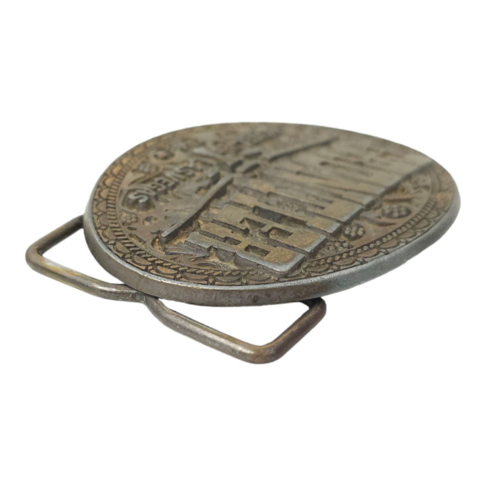 Other Frontier Hotel Las Vegas Belt Buckle Vintage Longhorn Cowboy Size ONE SIZE - 11 Thumbnail