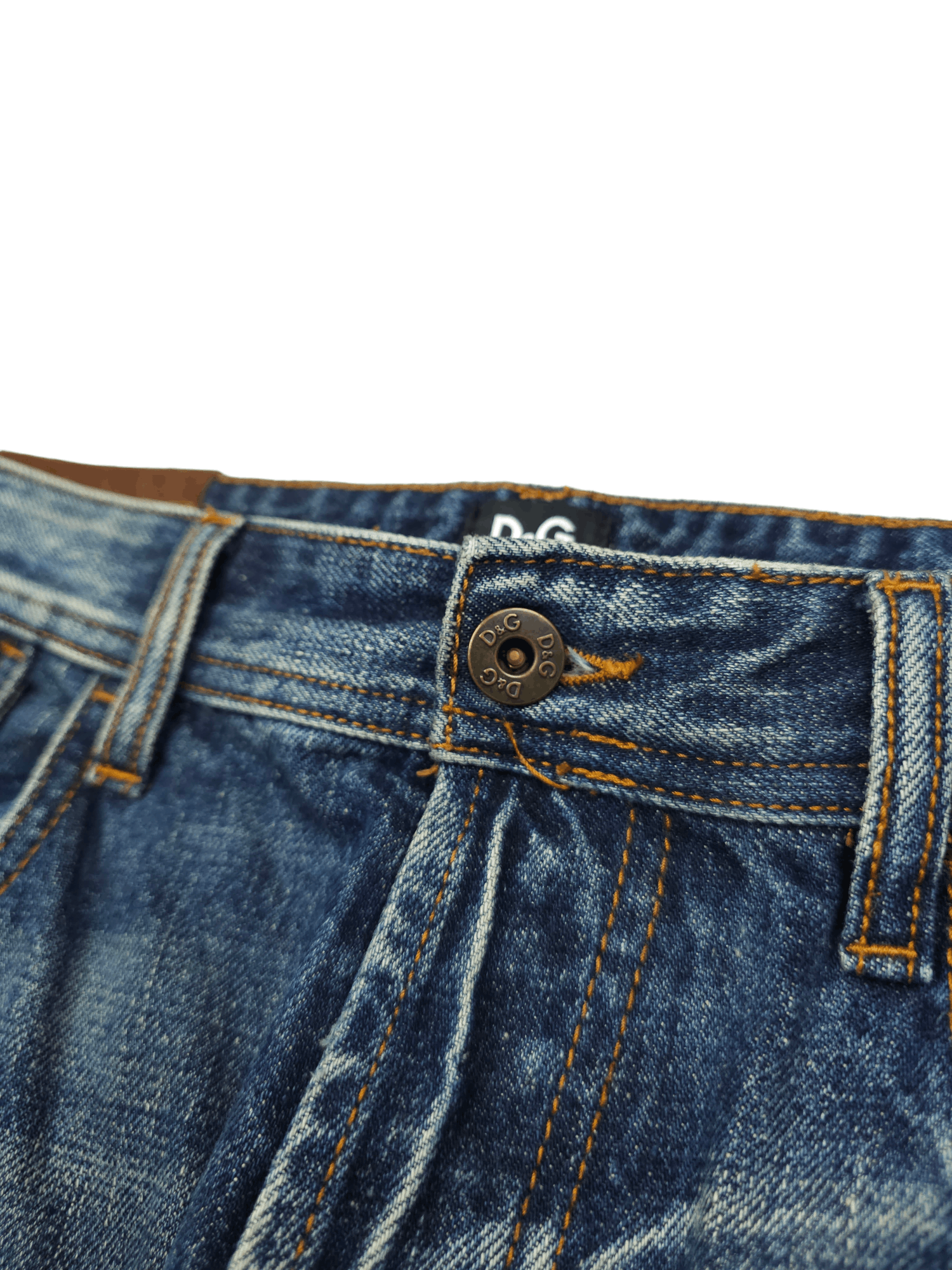 Dolce & Gabbana × Japanese Brand 💎 Size 29/30 Dolce Gabbana 90's Vintage Denim Jeans Y2K Size US 29 - 9 Thumbnail
