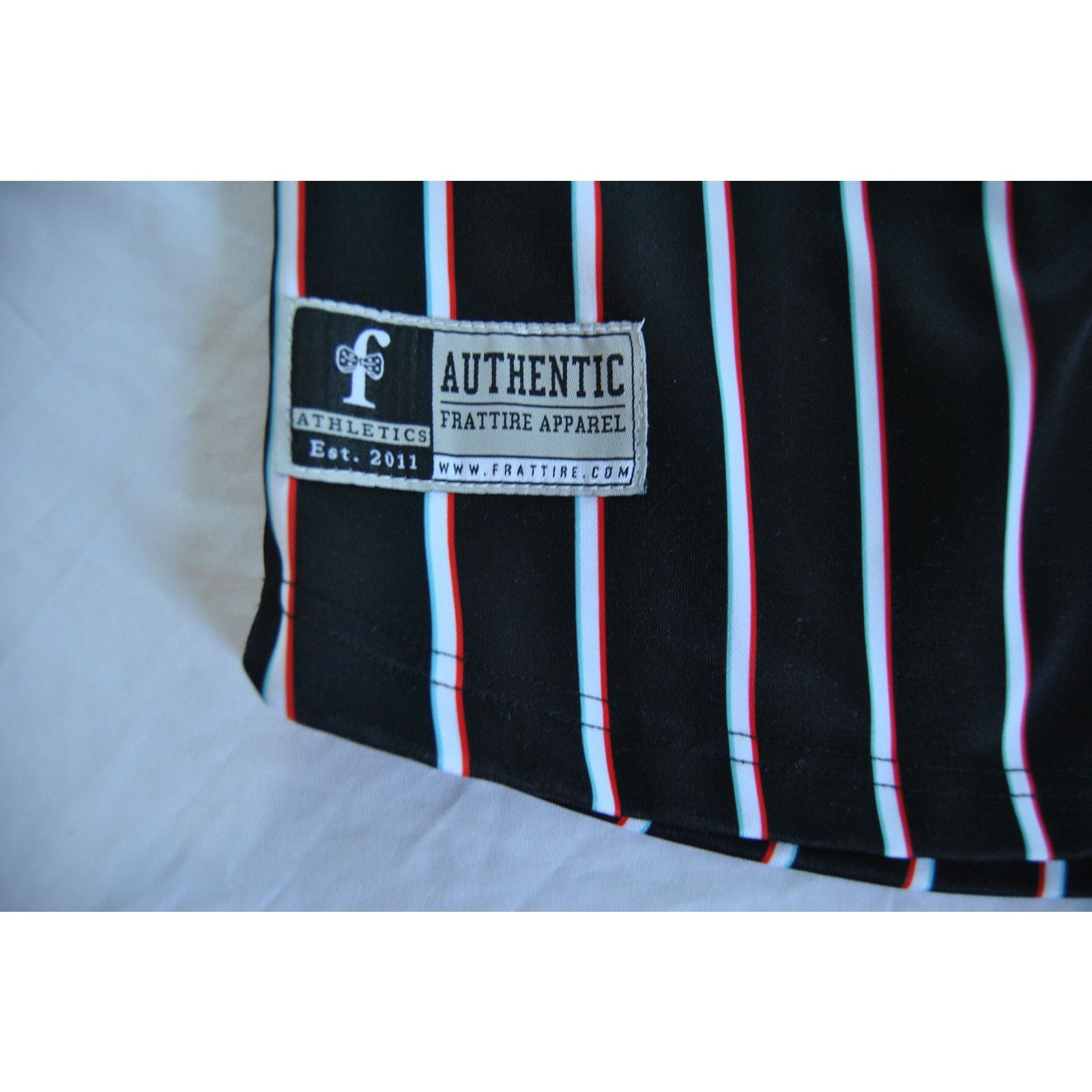 Other Wubaholics Jersey Shirt Black with Trippy Stripes #19 Size US L / EU 52-54 / 3 - 7 Thumbnail