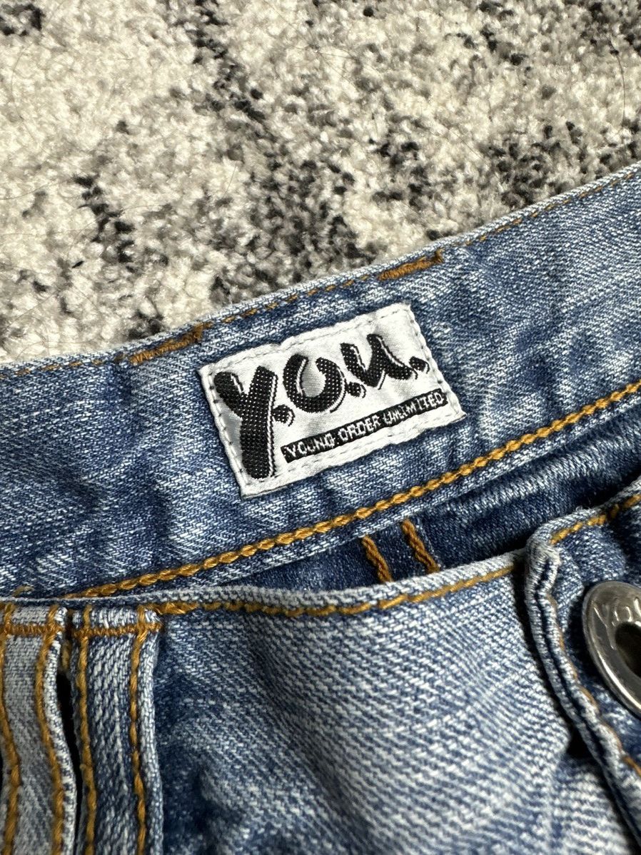 Other Y.O.U Denim Vintage StreetWear Rare Y2K Avant Gard Size US 32 / EU 48 - 8 Thumbnail