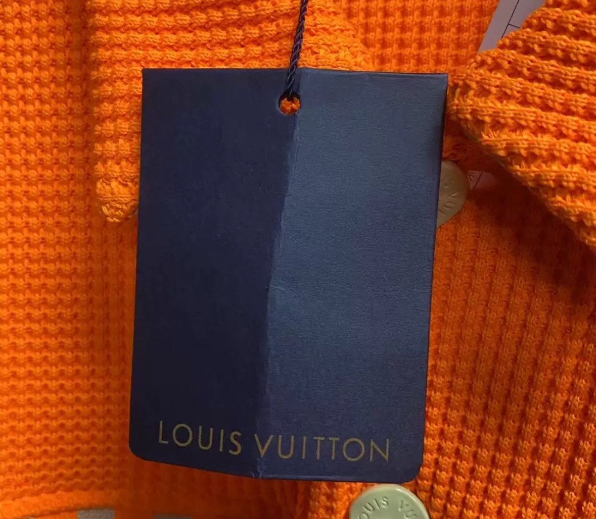 Louis Vuitton Louis Vuitton's latest orange checkerboard mesh logo jacket Size US S / EU 44-46 / 1 - 4 Thumbnail