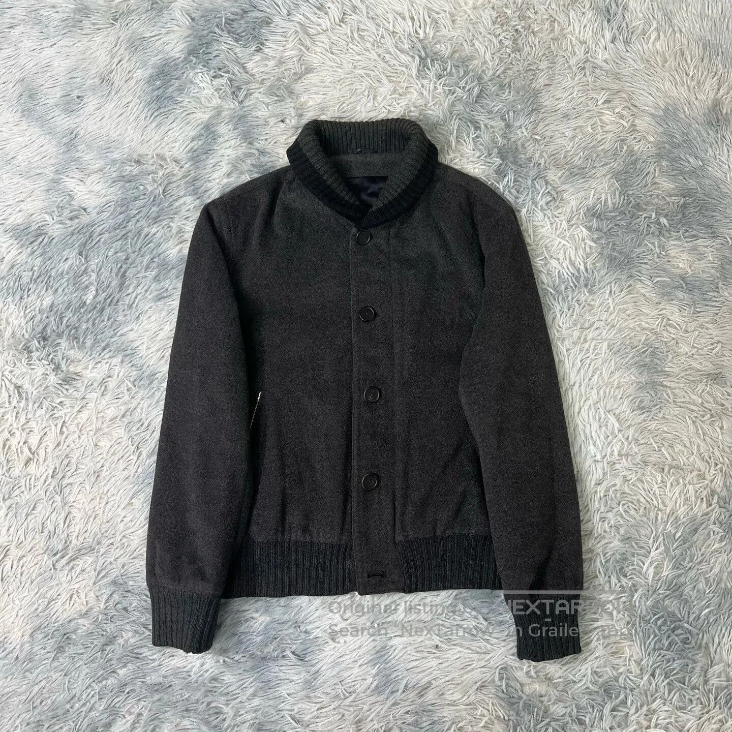 Hermes Hermes Cashmere Baseball Jacket. Size US M / EU 48-50 / 2 - 1 Thumbnail