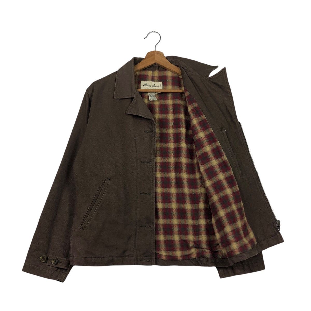 Japanese Brand Vintage Eddie Bauer Blanket Liner Coat Canvas Ranchwear Size US XS / EU 42 / 0 - 12 Thumbnail