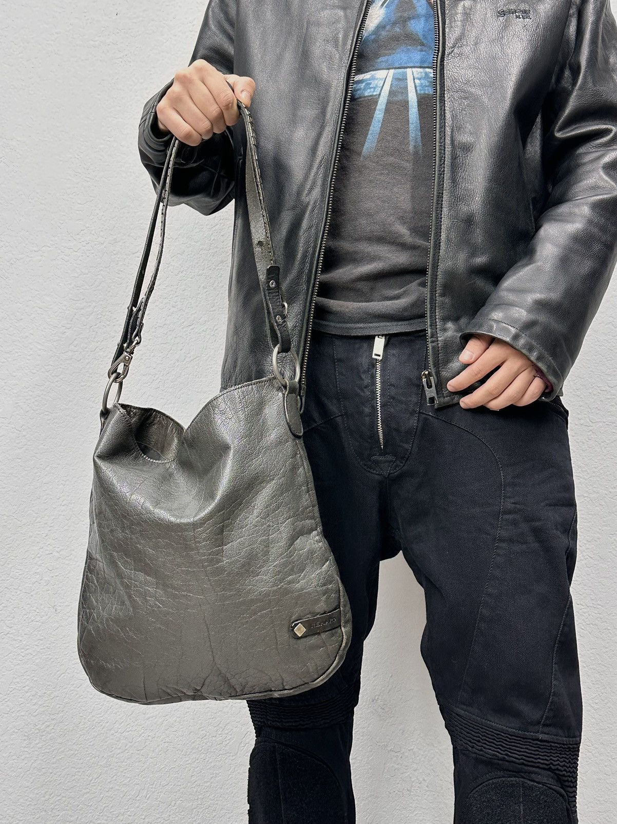A.S.98 Vintage Japan Leather Bag Kapital Messenger Y2K Rare GOA Size ONE SIZE - 5 Thumbnail