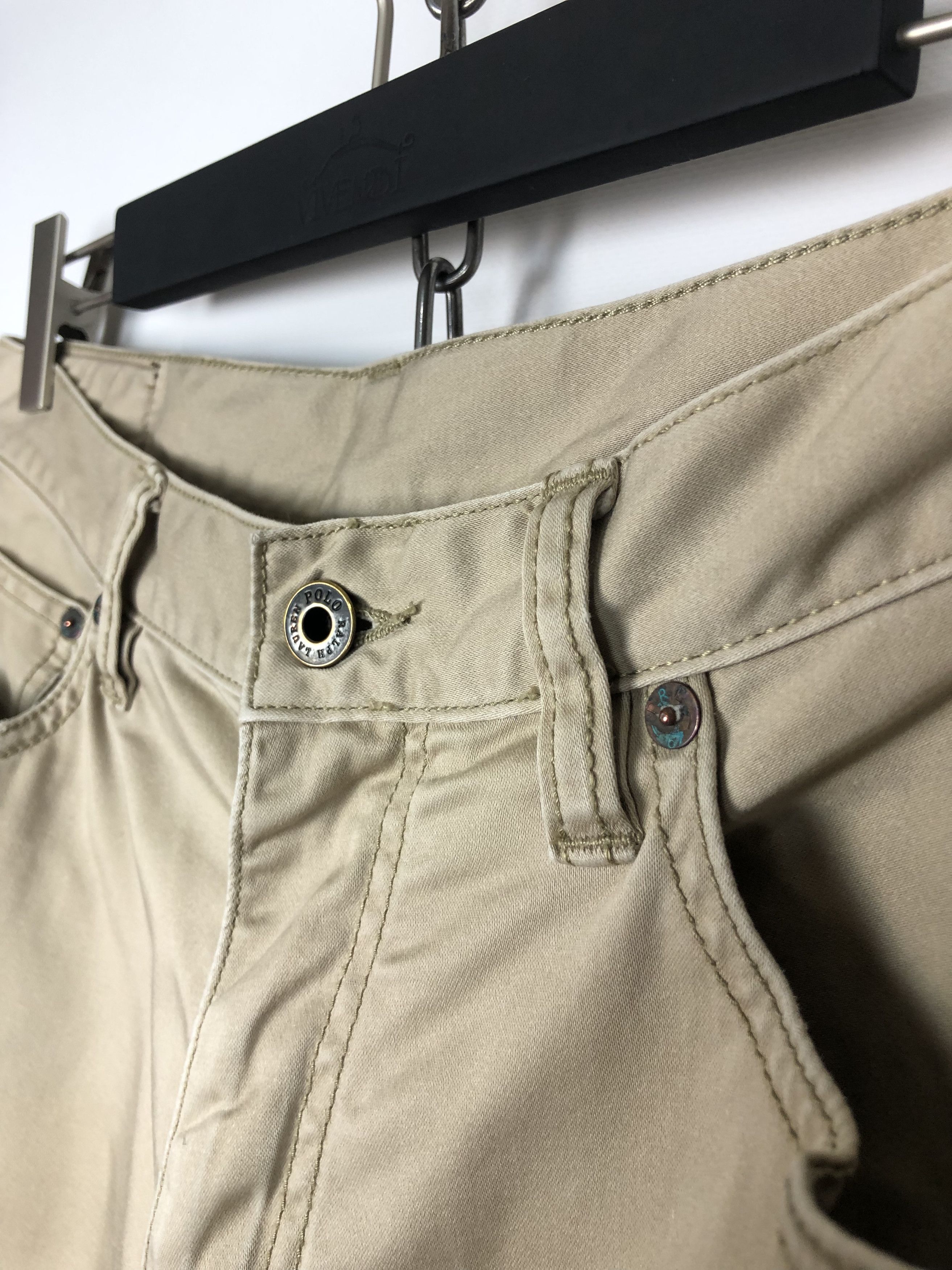 Polo Ralph Lauren Polo Ralph Lauren Chino Pants Stretch Straight Fit 31x32 Size US 31 - 6 Thumbnail