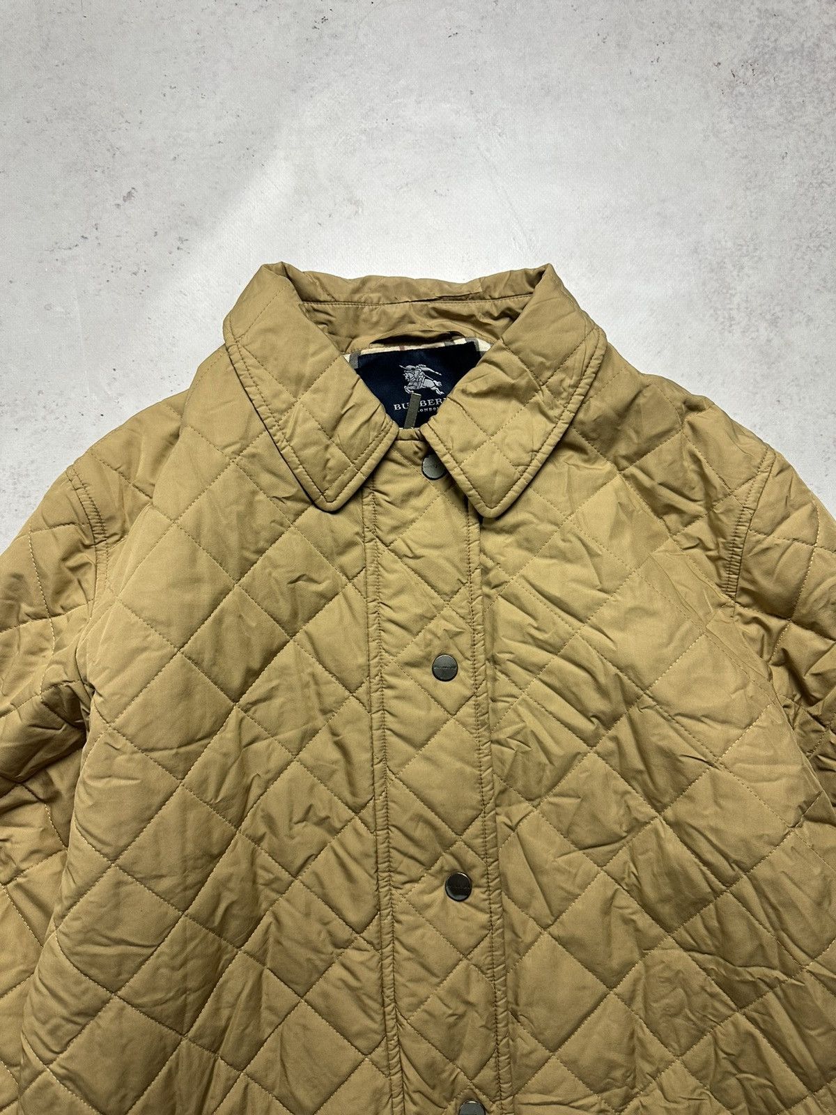 Burberry × Vintage Vintage Burberry Nova Check Plaid Filled Jacket L Size US L / EU 52-54 / 3 - 4 Thumbnail