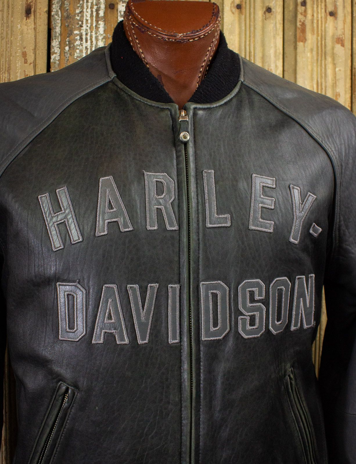 Harley Davidson × Vintage Harley Davidson 100th Anniversary Leather Jacket 2003 Size US XL / EU 56 / 4 - 4 Thumbnail