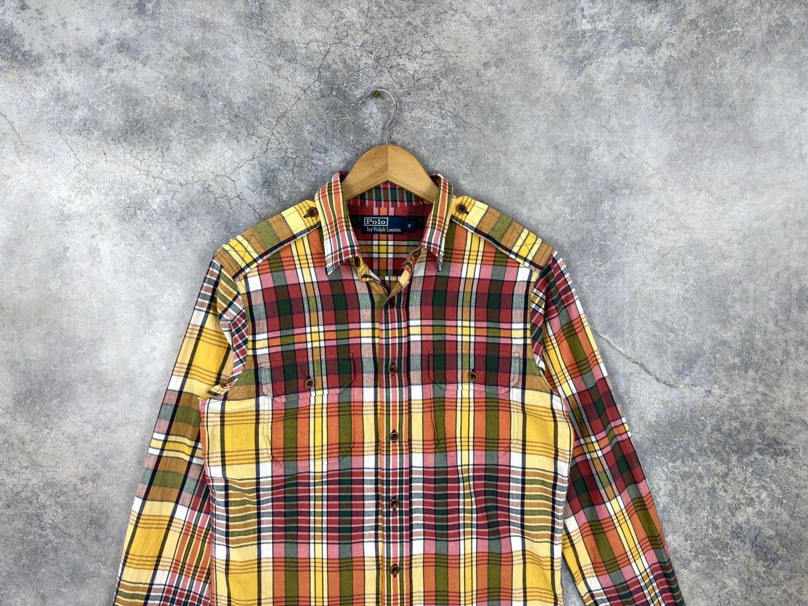 Polo Ralph Lauren Polo Ralph Lauren Checkered Vintage Shirt Size US S / EU 44-46 / 1 - 2 Thumbnail