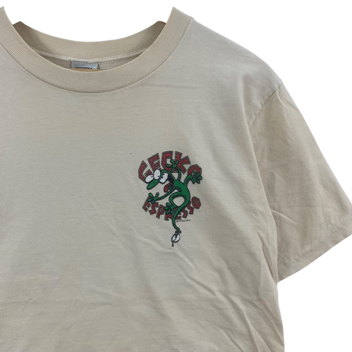 Vintage Vintage GECKO ESPRESSO HAWAII Coffee House Tee Shirt Top Size US M / EU 48-50 / 2 - 7 Thumbnail