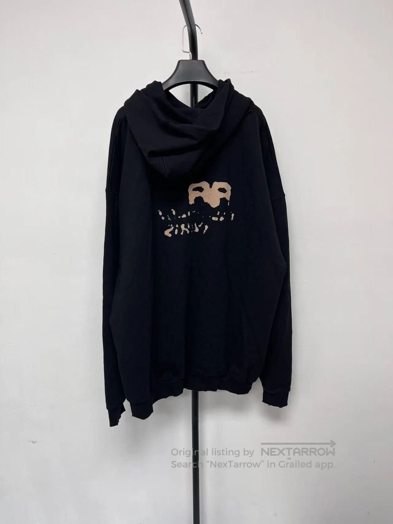 Balenciaga Balenciaga Logo Print Oversized Hooded Sweatshirt Men's. Size US XS / EU 42 / 0 - 2 Thumbnail