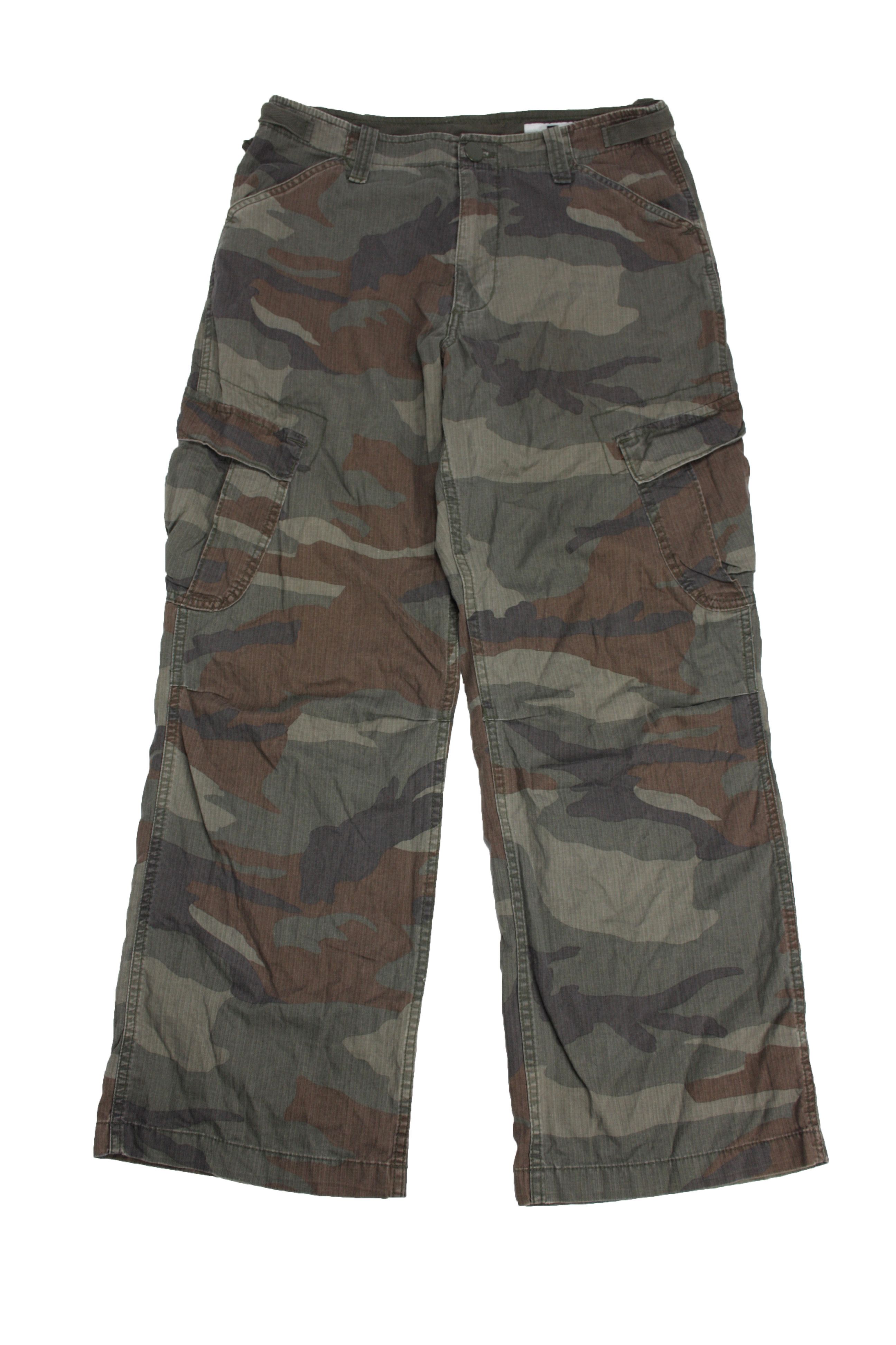 Gap × Japanese Brand Gap Y2K Vintage Army Tactical Cargo Straight Washed Pants Size US 30 / EU 46 - 1 Thumbnail