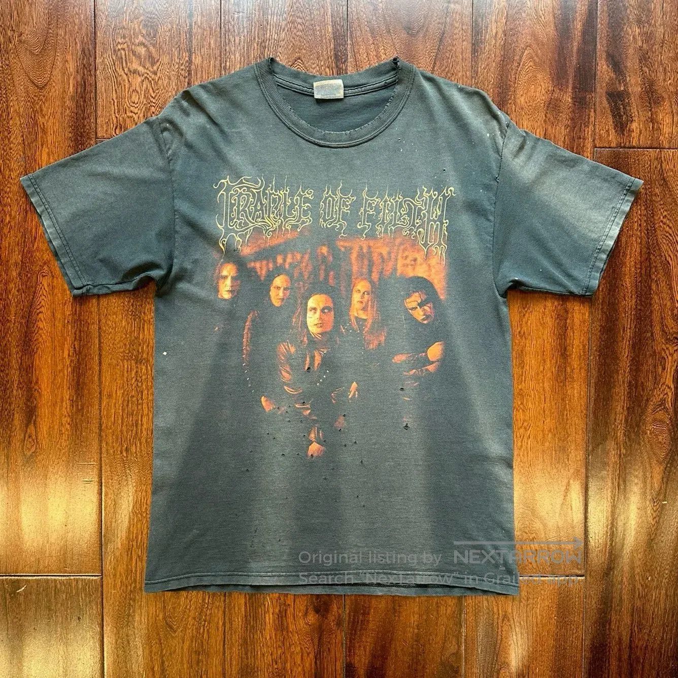 Vintage Vintage Cradle of Filth 00s Faded Tee. Size US M / EU 48-50 / 2 - 1 Thumbnail