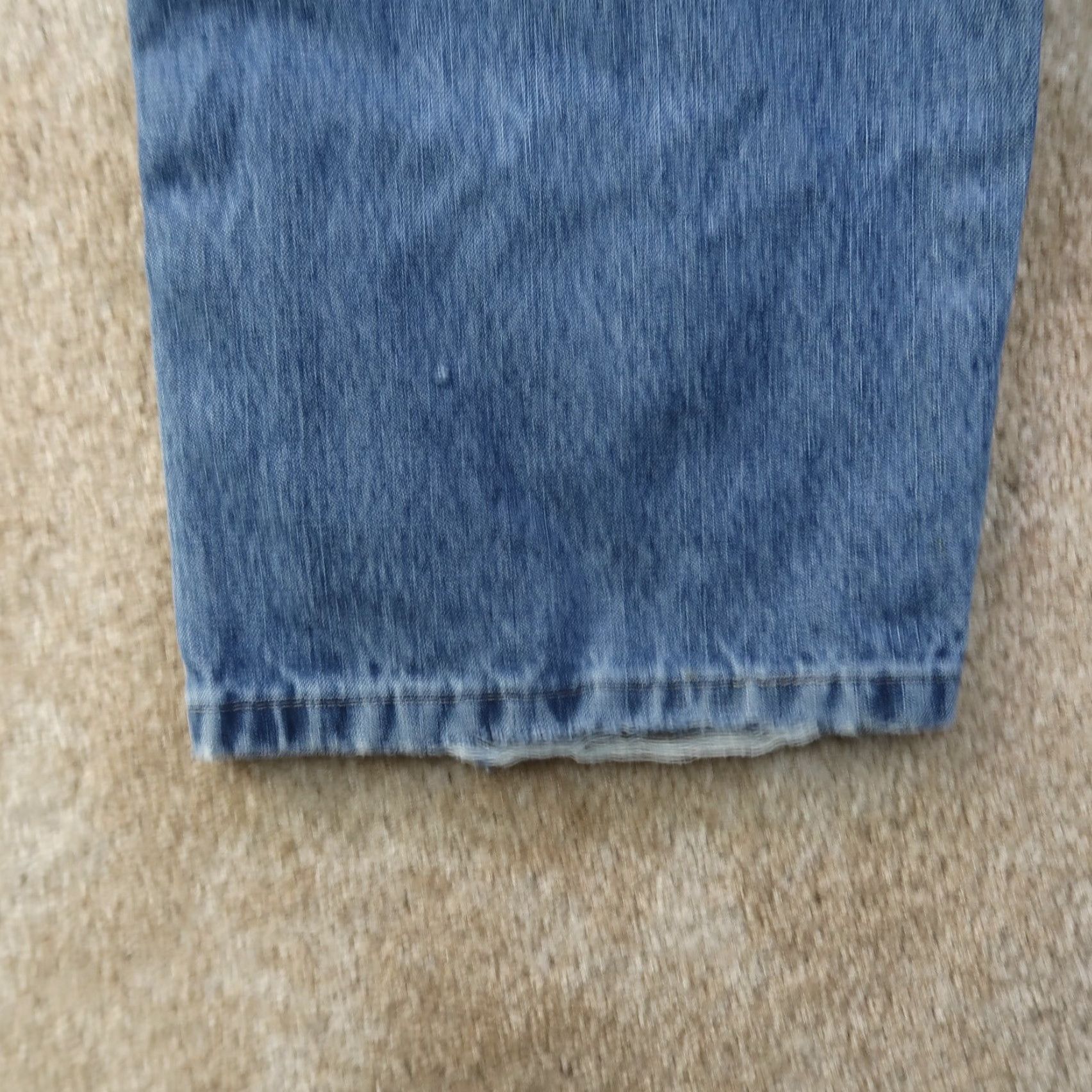 Wrangler Wrangler Carpenter Jeans Men's 40x30 Distressed Denim Work Pants Size US 40 / EU 56 - 6 Thumbnail