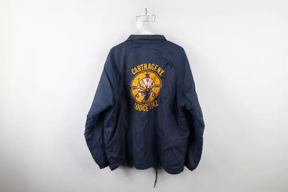 Vintage Vintage 70s Carthage of the Elks BPOE Coaches Jacket USA Size US XL / EU 56 / 4 - 17 Thumbnail