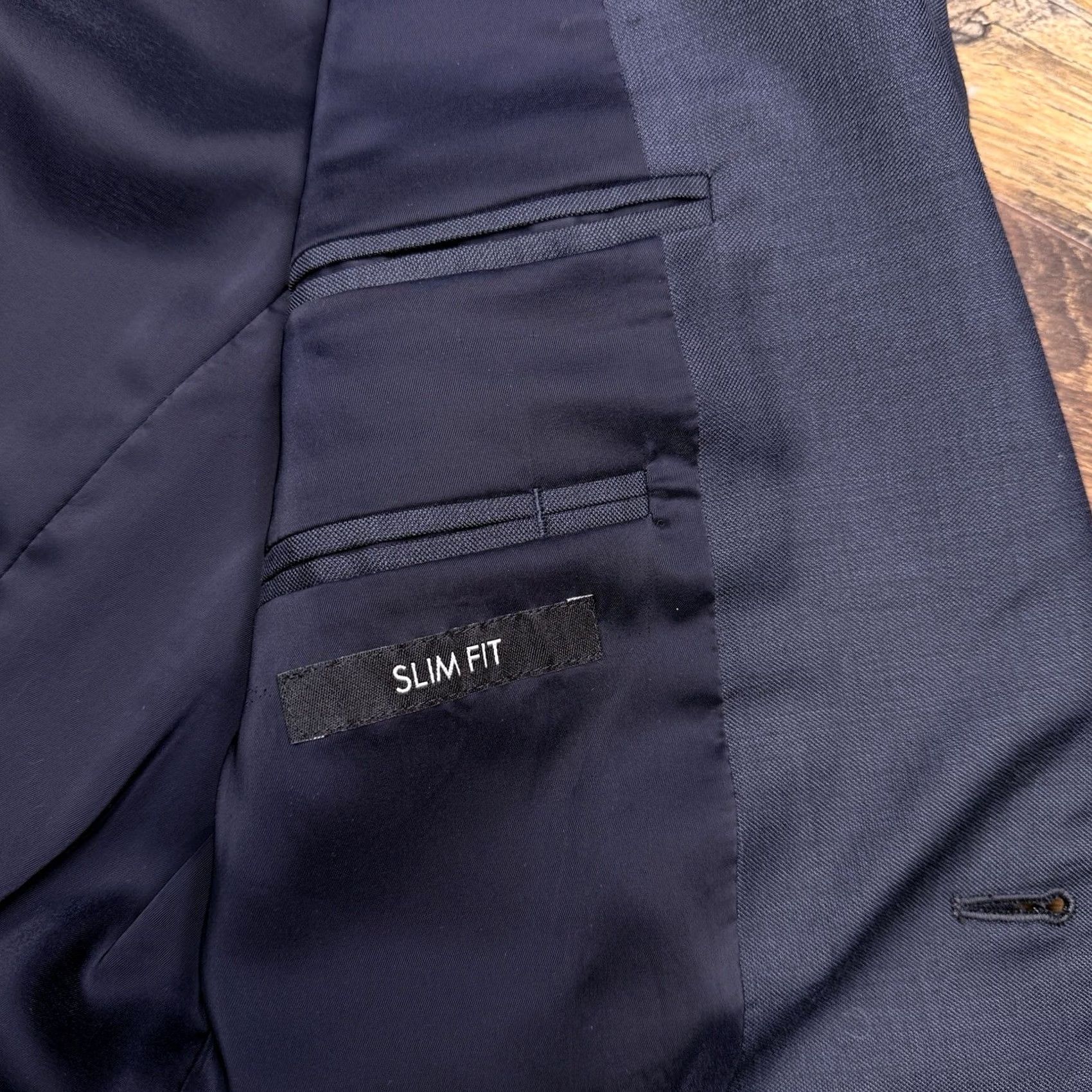 Jos. A. Bank Jos A Bank Travelers Collection Suit Jacket 38 Long Wool Blazer Size 38R - 5 Thumbnail