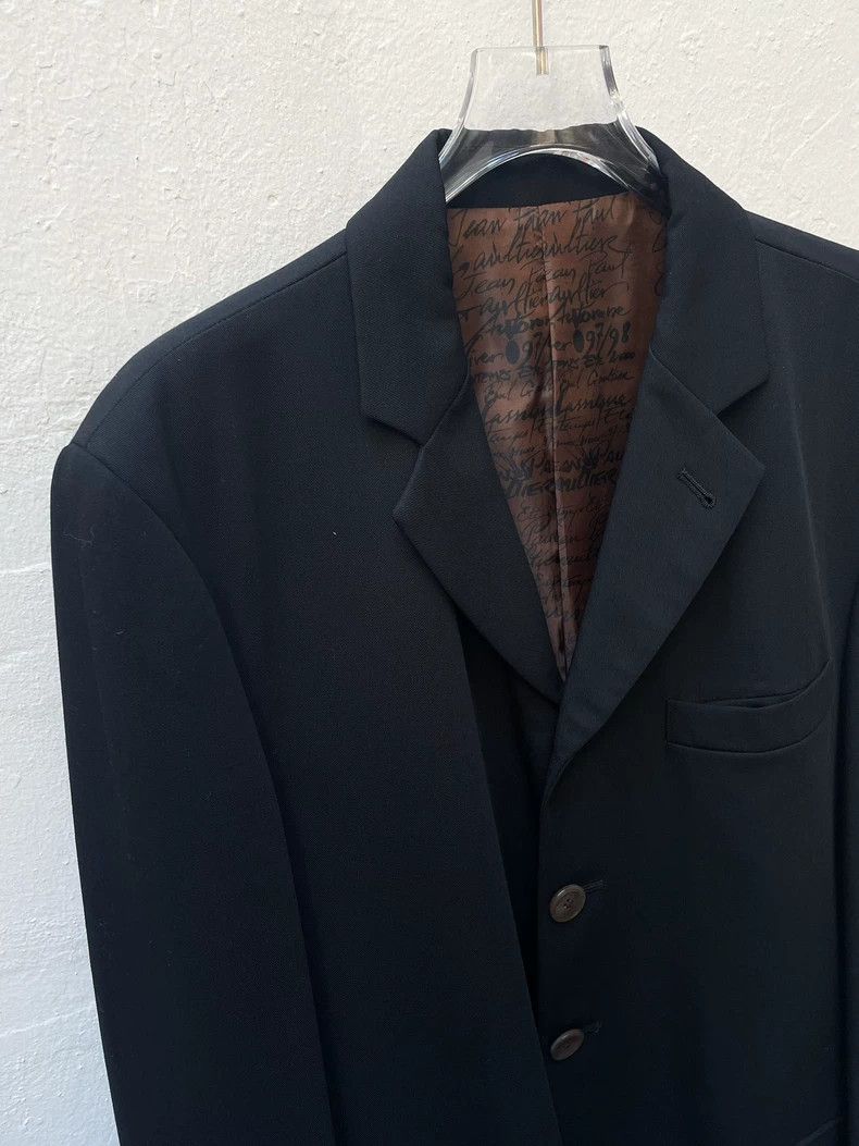 Jean Paul Gaultier Jean Paul Gaultier 99AW Wool blazer 2504-Nextarrow Size 50R - 2 Thumbnail