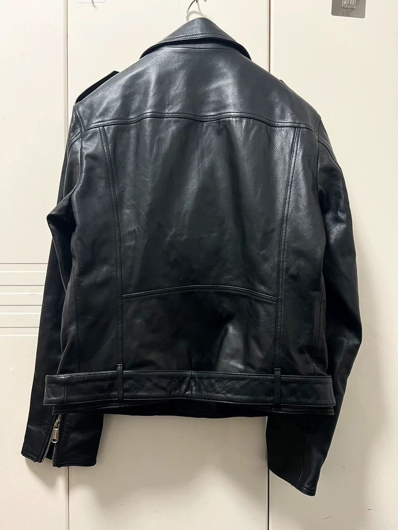 Versace Versace Calf leather jacket Size M / US 6-8 / IT 42-44 - 2 Thumbnail