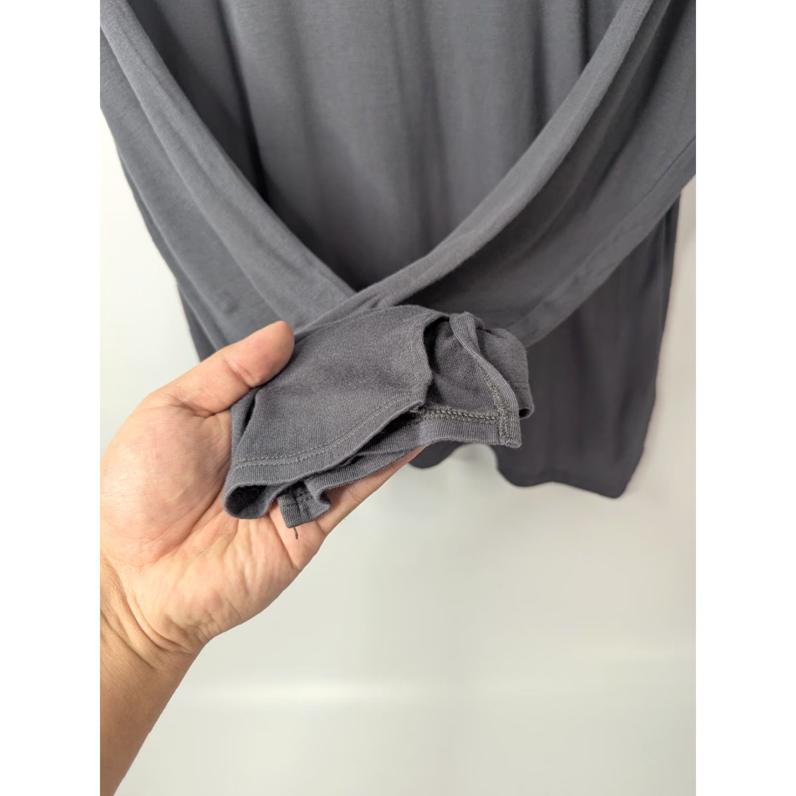 Spanx Spanx Better Base Long Sleeve Turtleneck Womens Size 3X Gray Black 10320R Size XXL / US 16-18 / IT 52-54 - 2 Thumbnail