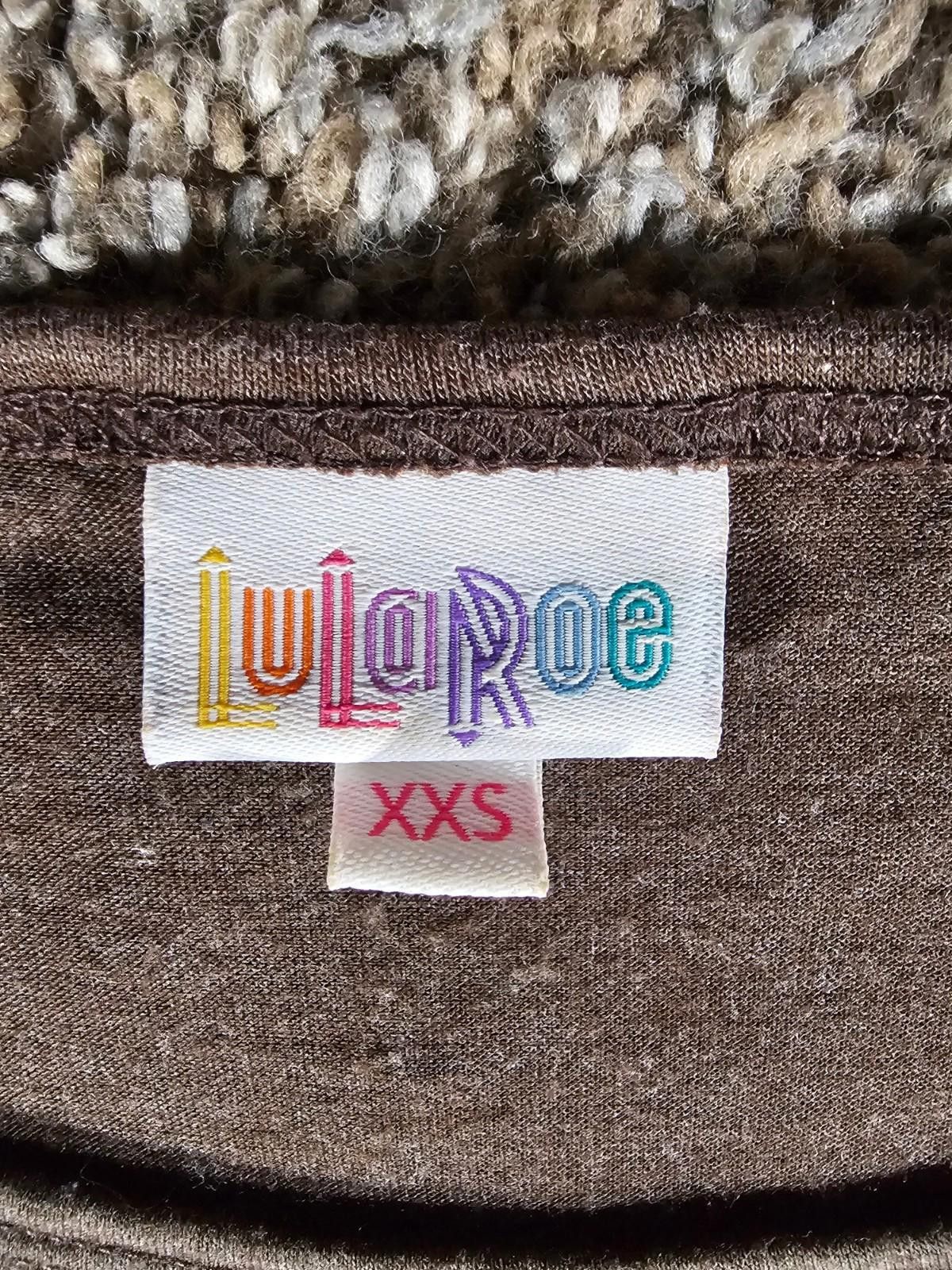 Other Lularoe XXS Brown Dress Size XXS / US 00 / IT 34 - 2 Thumbnail