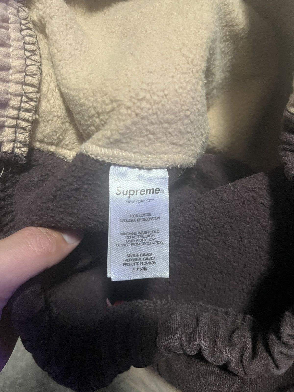 Supreme Supreme S Logo Split Color Sweatpants Size US 30 / EU 46 - 6 Thumbnail