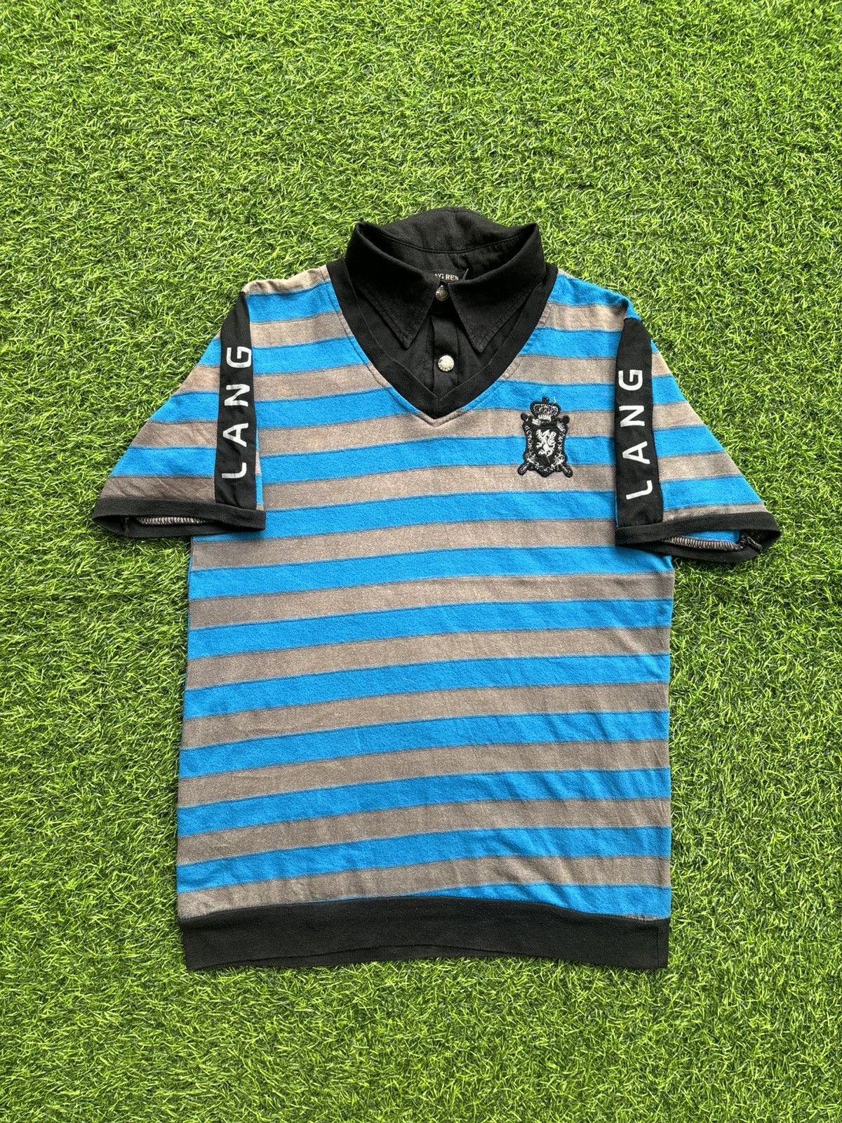 Hysteric Glamour Y2k Bu Yilang ren Stripe Shirt Size US M / EU 48-50 / 2 - 1 Thumbnail