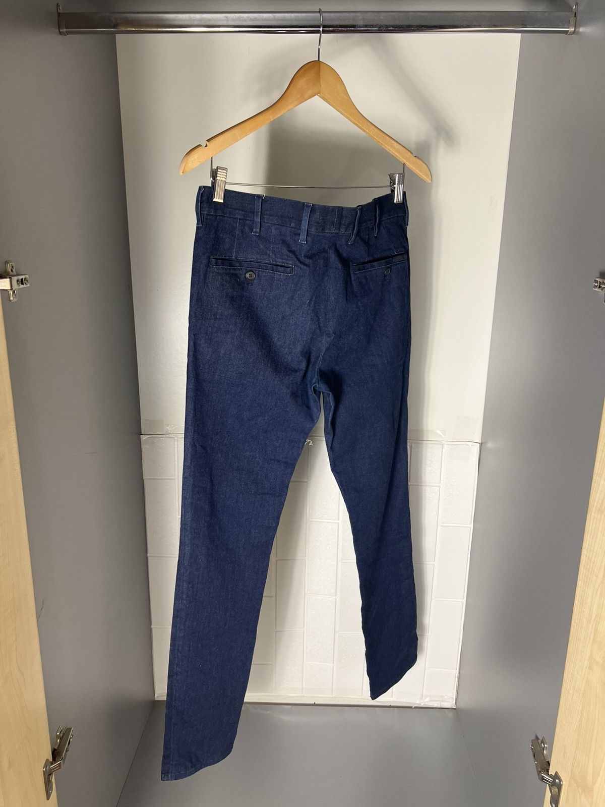 Prada × Vintage VERY RARE PRADA BLACK LABEL DENIM JEANS DESIGNER PANTS DELUX Size US 32 / EU 48 - 14 Thumbnail
