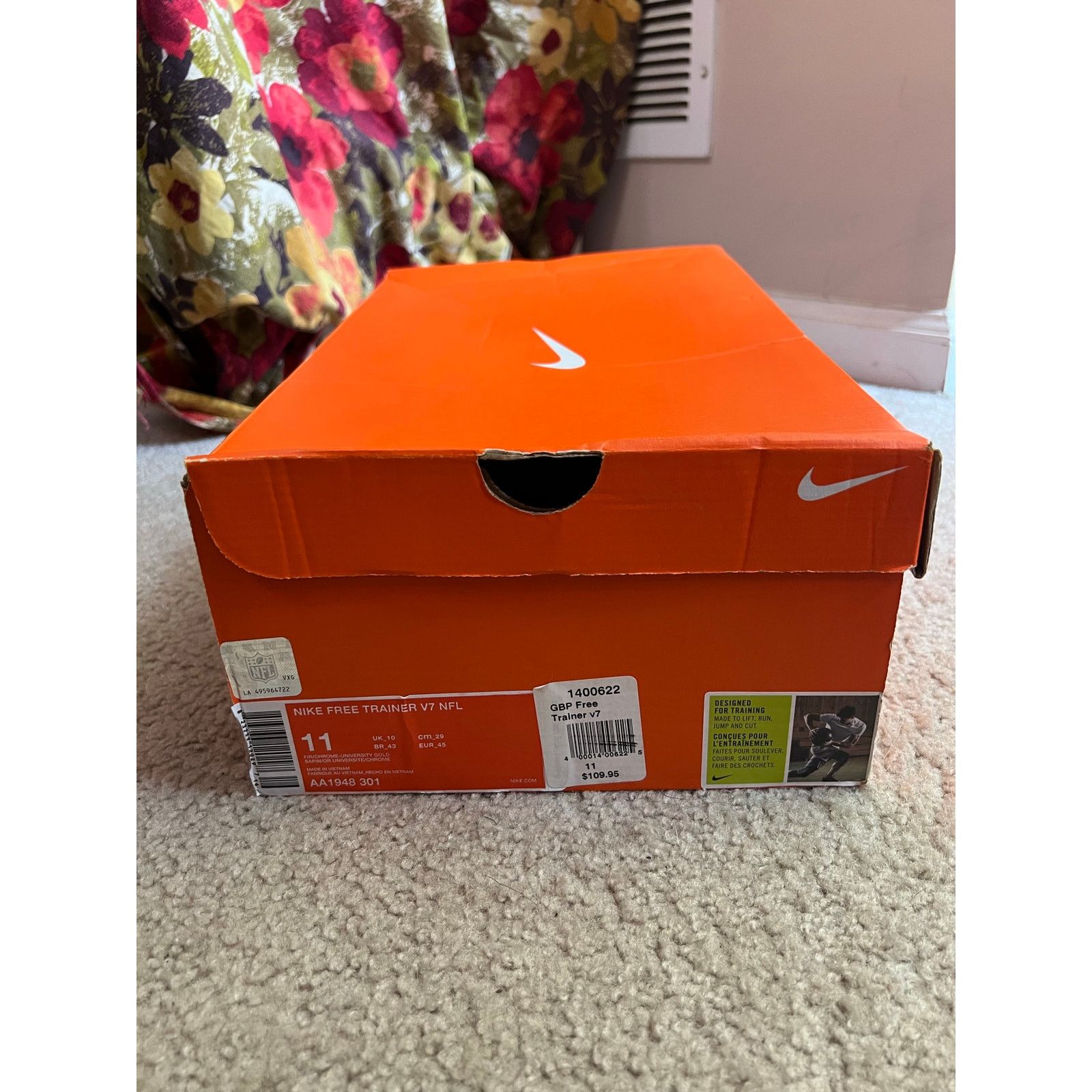 Nike Nike Free Trainer V7 GB Packers Size 11 Size US 11 / EU 44 - 2 Thumbnail