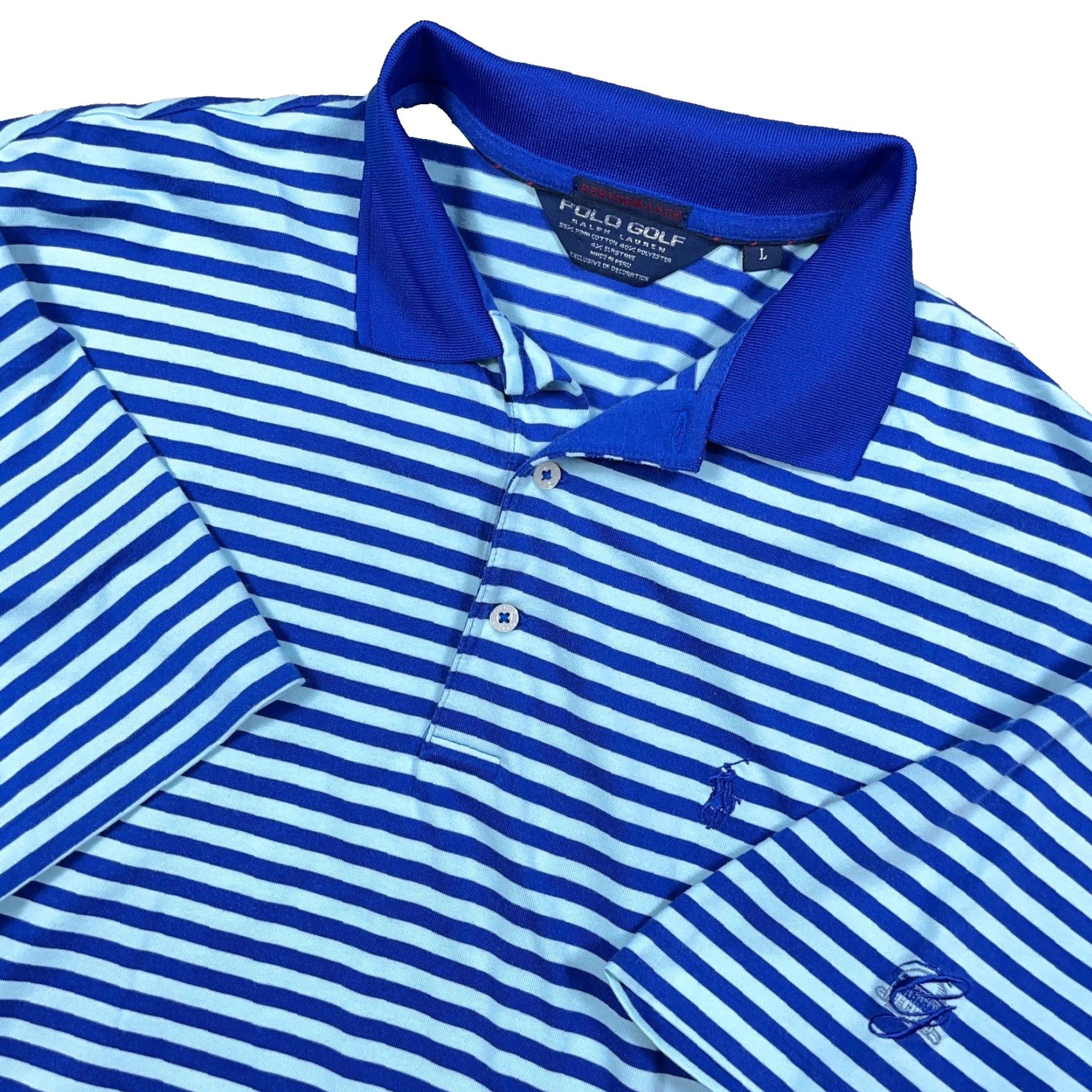 Ralph Lauren Ralph Lauren Polo Golf Polo Shirt Men Large Blue Performance Golf Classic Colorful Modern Sports Polo Shirt Mens L Blue Size US L / EU 52-54 / 3 - 2 Thumbnail