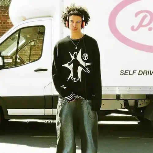 Aran Isles Knitwear Vintage Japanese Style punk sweater Size US L / EU 52-54 / 3 - 1 Thumbnail