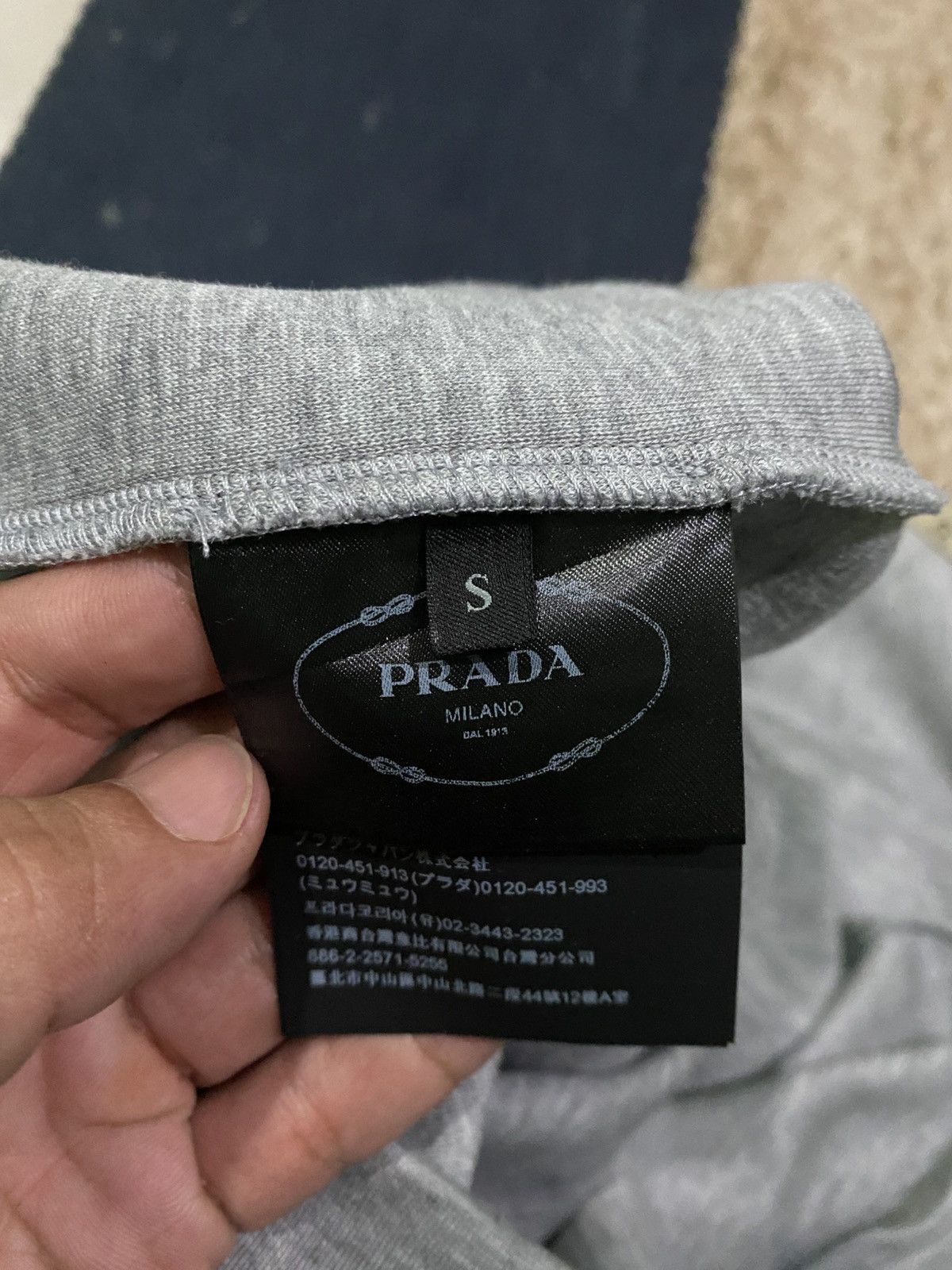 Prada Prada S19 Sweatshirt Size S / US 4 / IT 40 - 4 Thumbnail