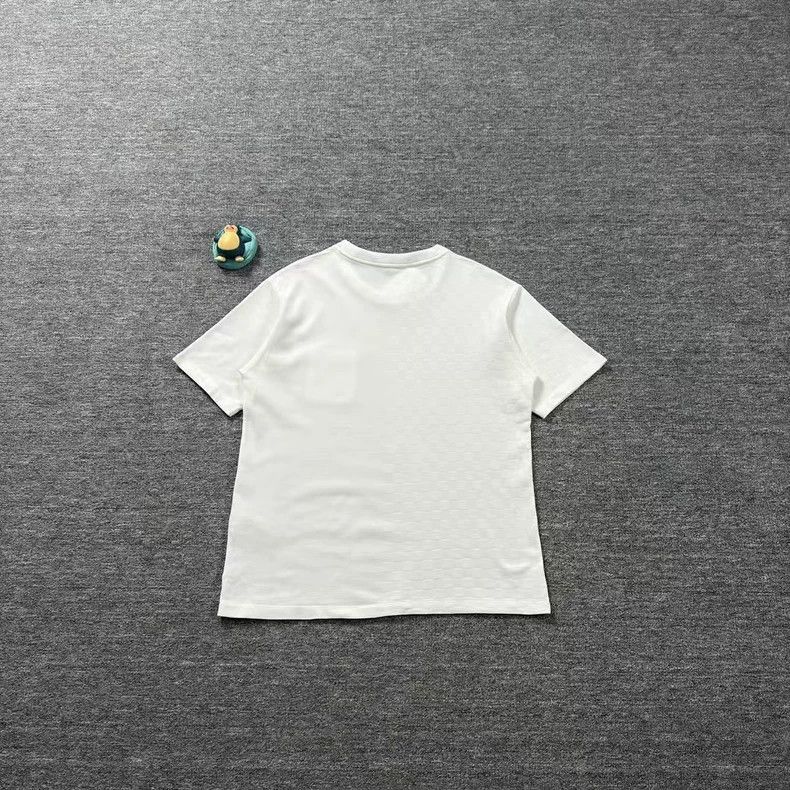 Louis Vuitton LV white checkered short sleeve/XL-2507 Size US XL / EU 56 / 4 - 2 Thumbnail