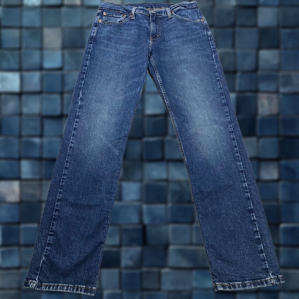 Levi's Levi's 511 Jeans Mens 32x32 Slim Straight Mid Rise Blue Denim Medium Wash Size US 32 / EU 48 - 1 Thumbnail