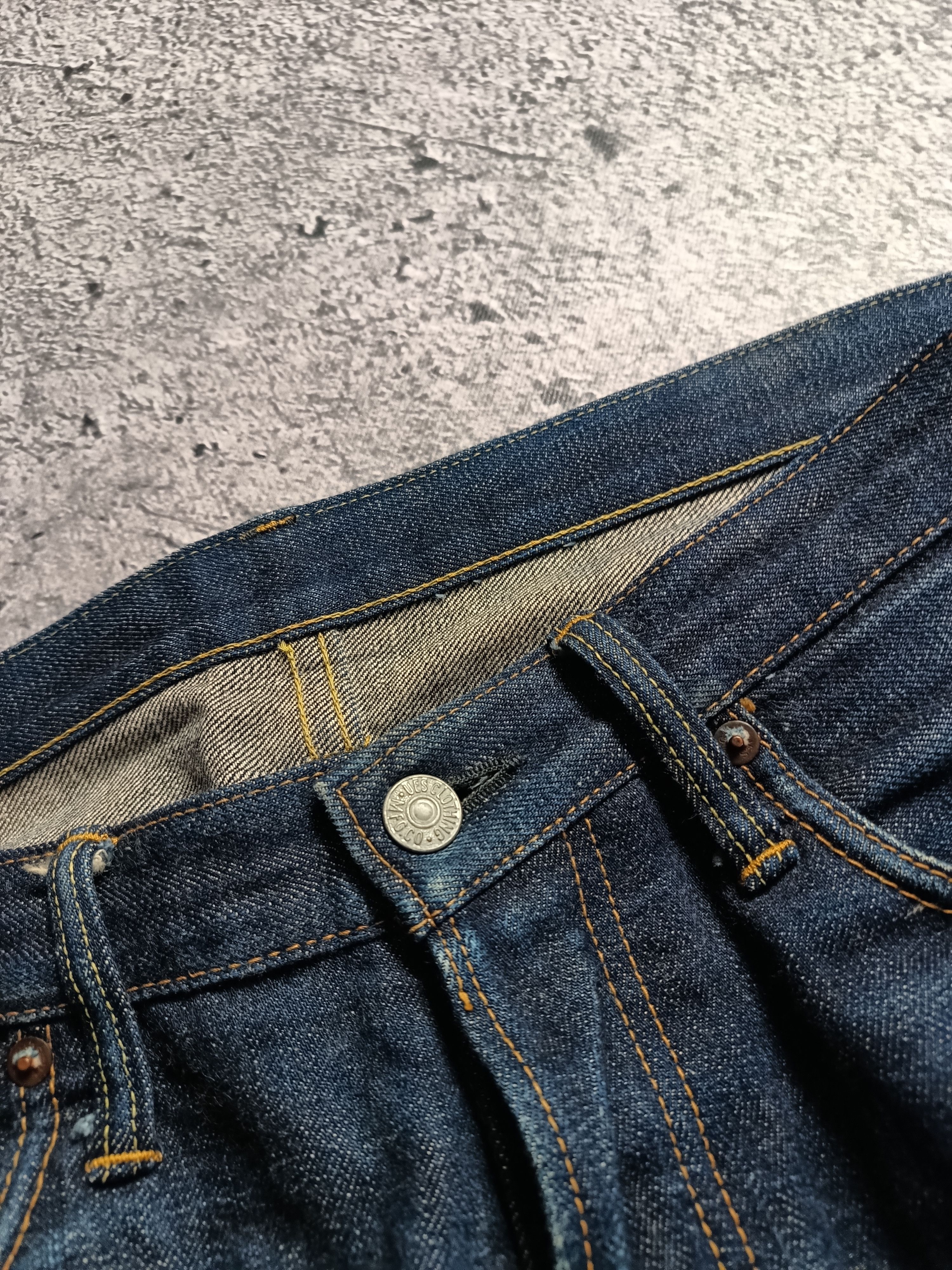 UES Clothing × UES Japan UES 400ST Japanese Selvedge Denim Jeans Made in Japan Size US 36 / EU 52 - 4 Thumbnail