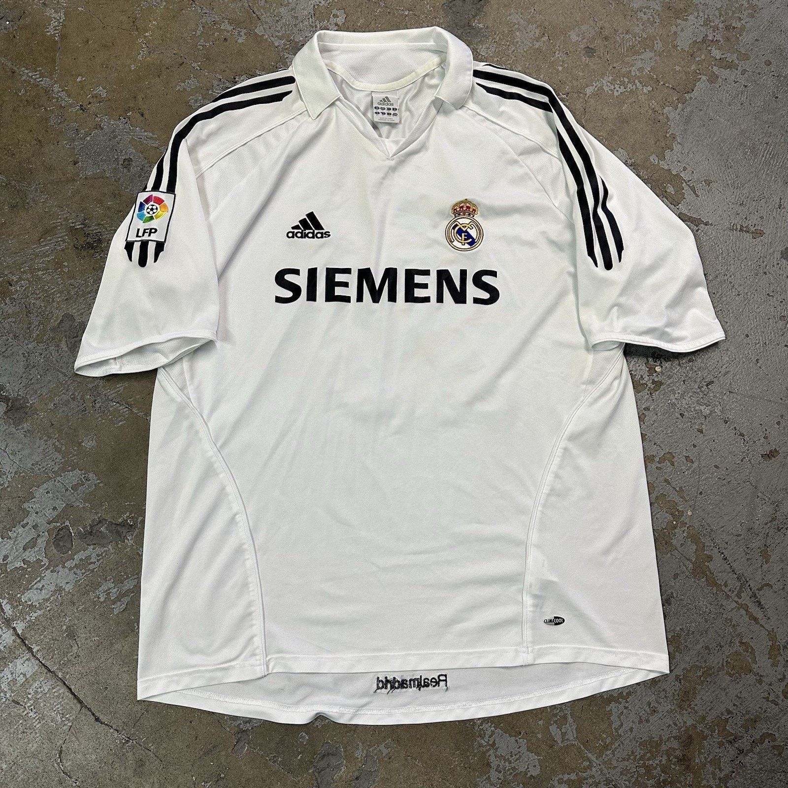 Adidas 2005 Adidas Real Madrid David Beckham Soccer Jersey Size US XL / EU 56 / 4 - 3 Thumbnail
