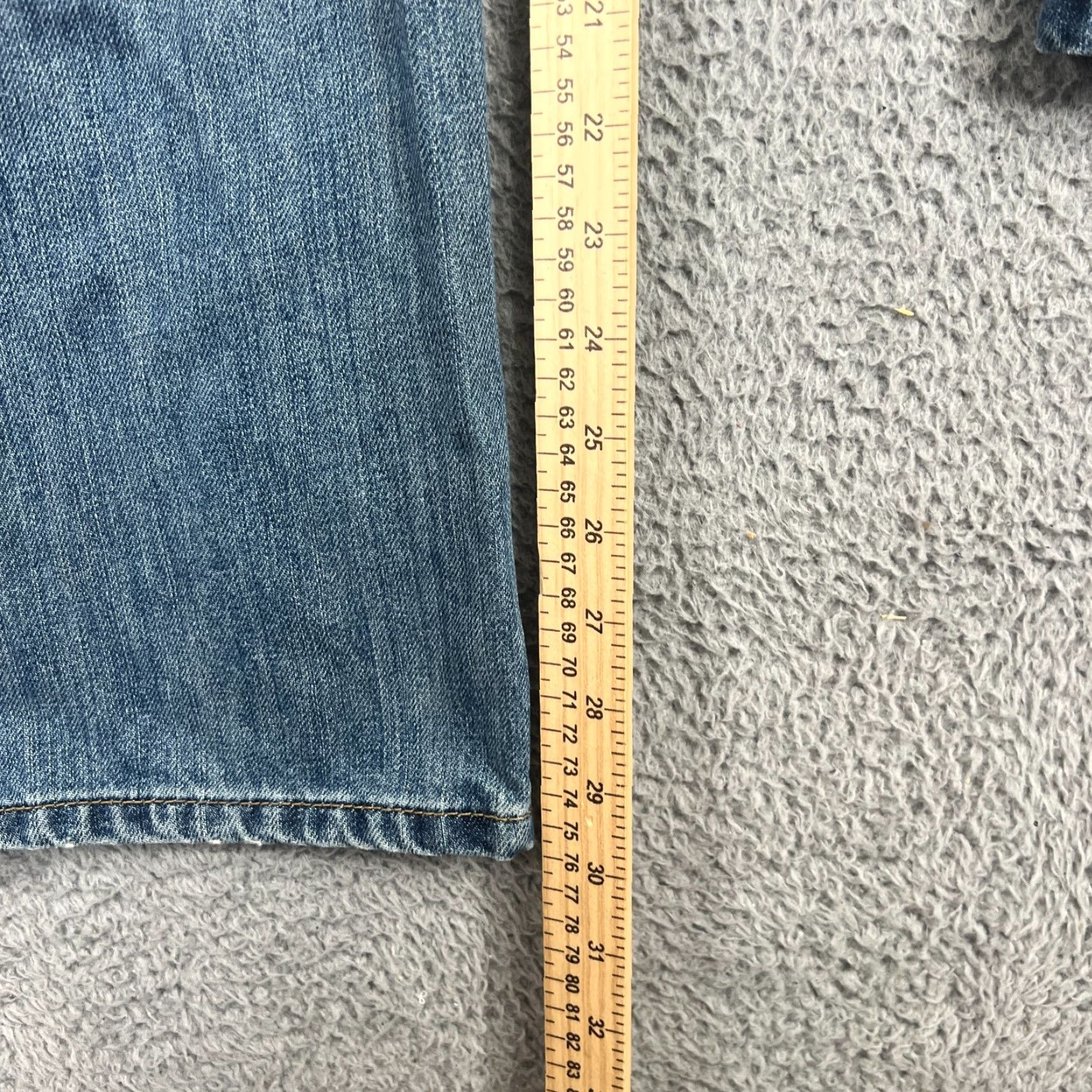 Levi's Levi's 569 Jeans Mens 36x30 Relaxed Straight Blue Medium Wash Pants Size US 36 / EU 52 - 3 Thumbnail