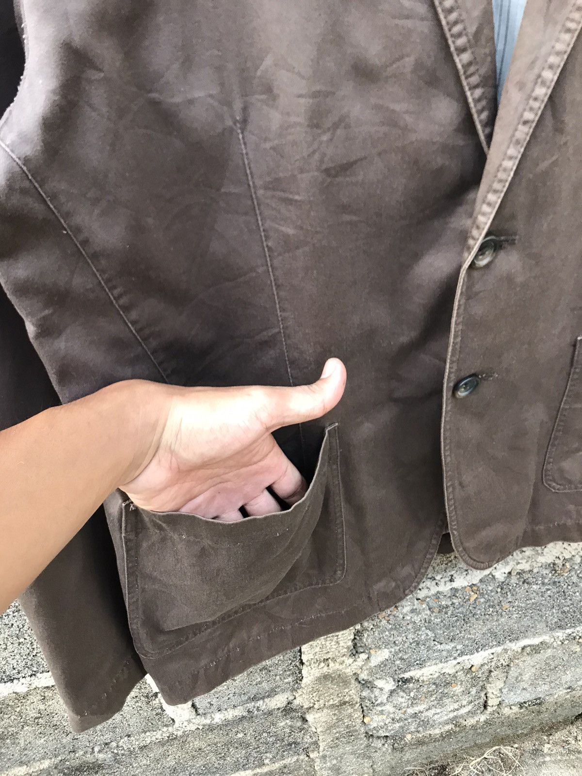 Japanese Brand × Vintage ⚡️Vintage Louis Chavlon Workers Coat Jacket Size US M / EU 48-50 / 2 - 7 Thumbnail