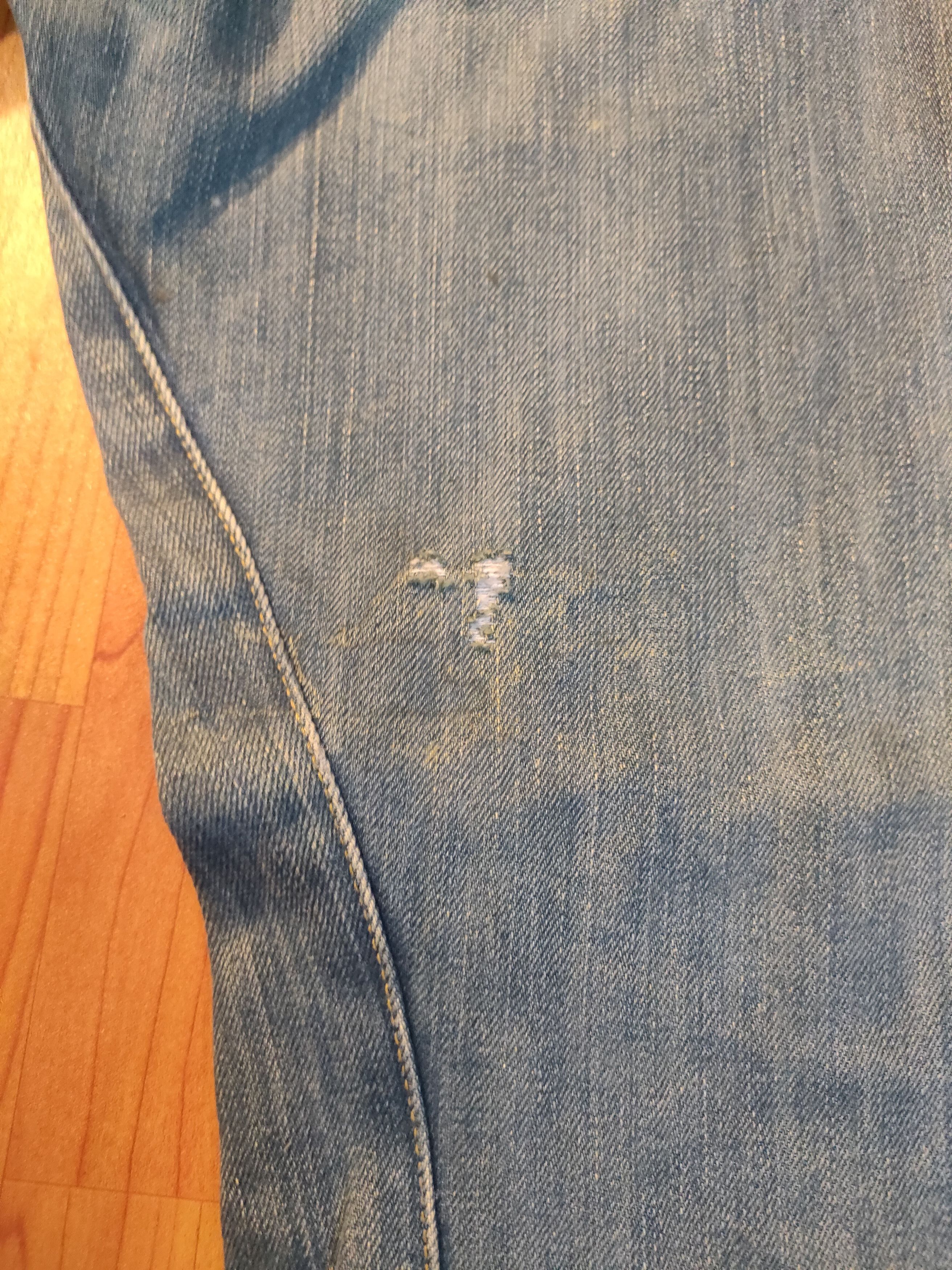 Levi's Distressed Vintage Levi's Engineer Jeans Size US 33 - 3 Thumbnail