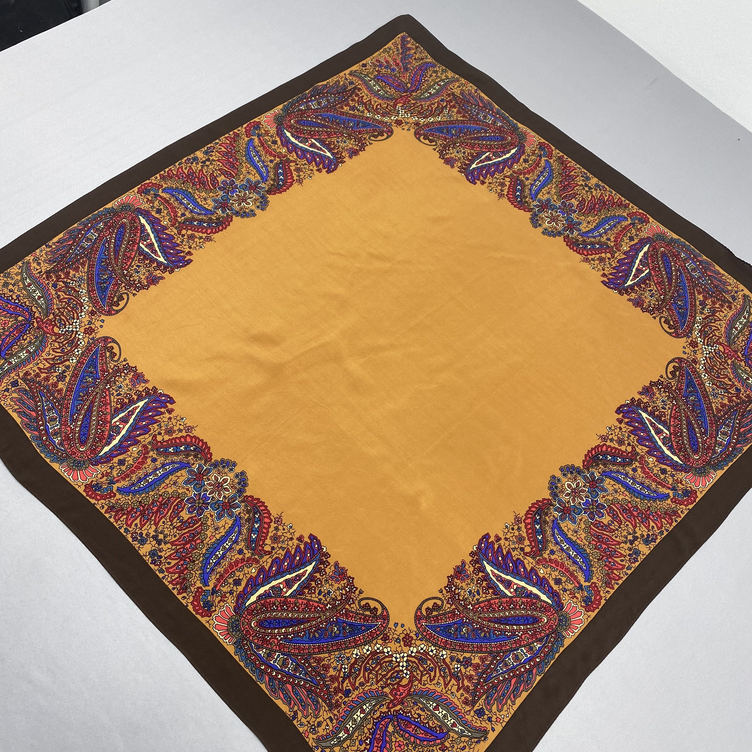 Pierre Cardin Vintage Pierre Cardin SILK Scarf Twill Stole Wraps Scarves Size ONE SIZE - 4 Thumbnail