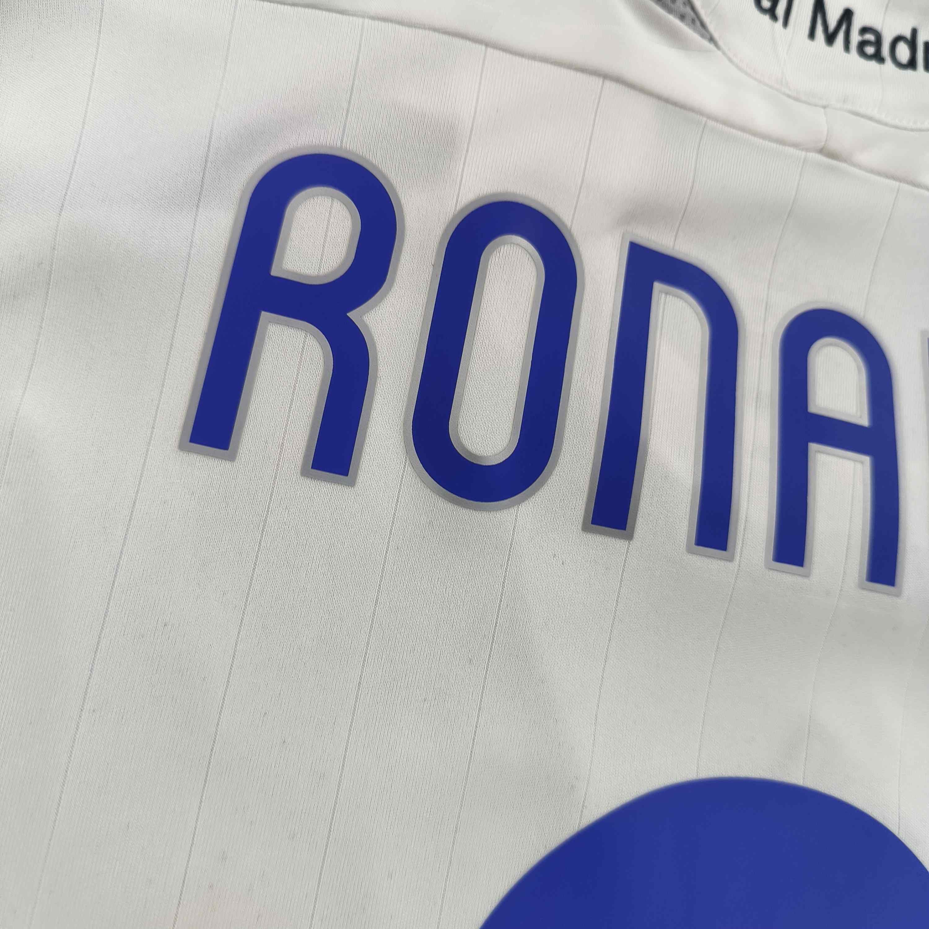 Adidas Real Madrid 2006-07 Adidas home Ronaldo football jersey XL Size US XL / EU 56 / 4 - 10 Thumbnail