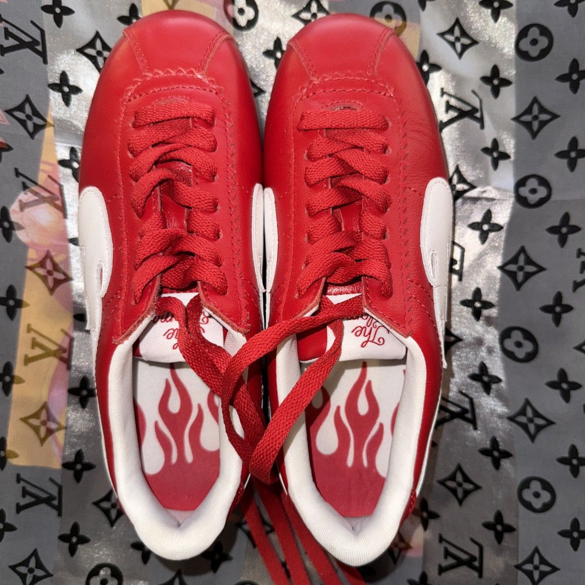 YG 4Hunnid The Flame Block Runner – Size 5 – Rare Like New