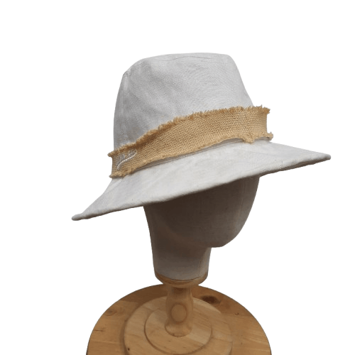 Comme Ca Ism ⛱️ Vintage comme ca ism linen beach fedora hat Size ONE SIZE - 1 Thumbnail