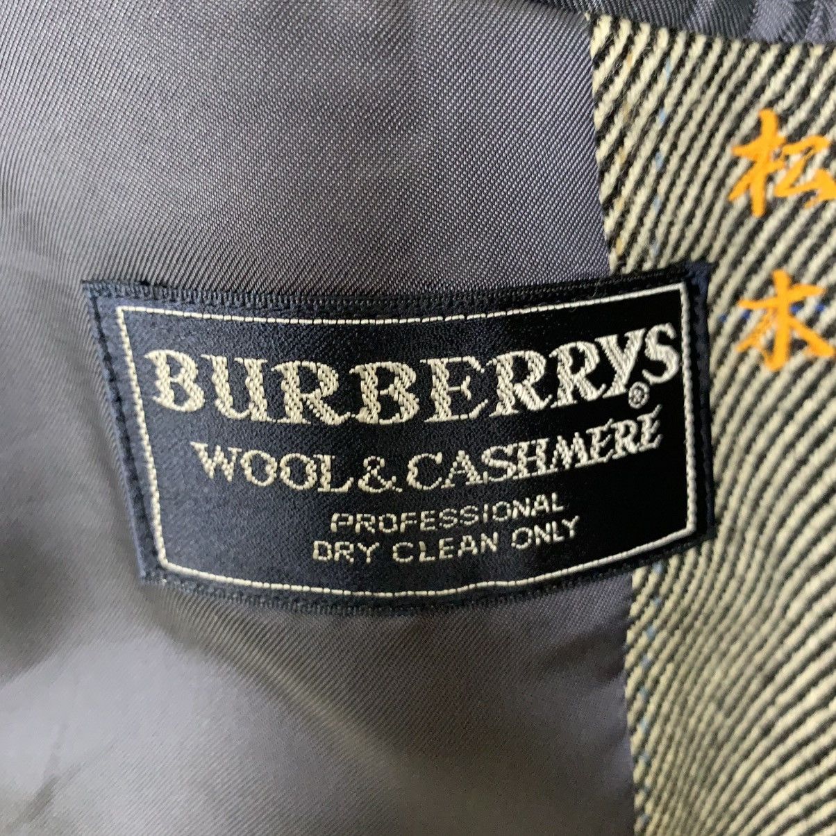 Burberry × Designer × Vintage Vintage Burberrys Wool Long Coat Size US M / EU 48-50 / 2 - 13 Thumbnail
